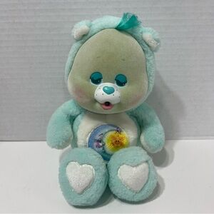 CARE BEARS Vintage Bedtime bear cub plush stuffed animal retro toy 80’s doll